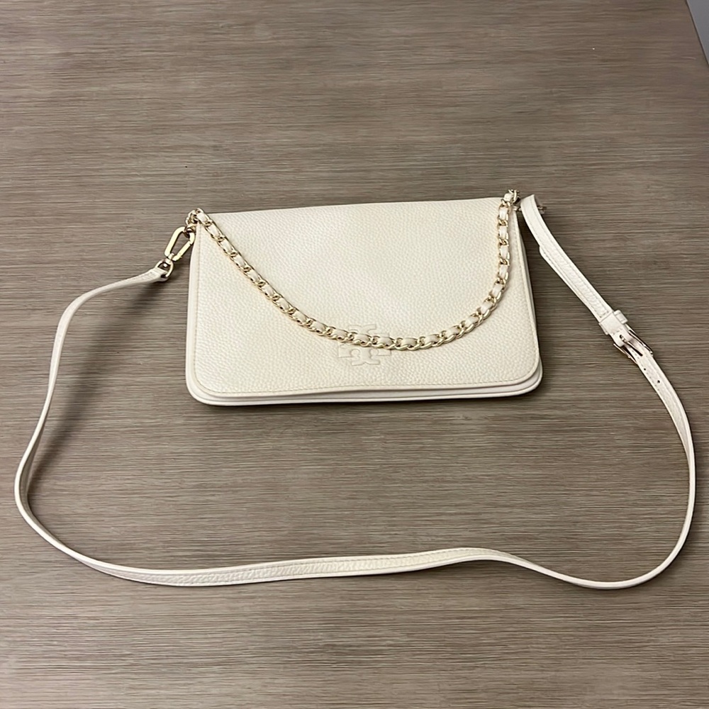 Tory Burch White/Cream Cross Body Bag